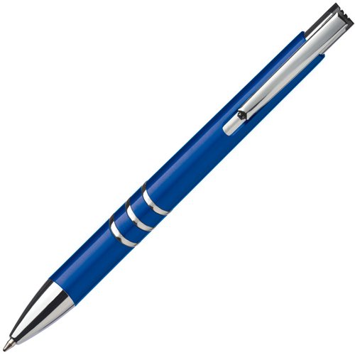 Additional Image 5 - a blue pen with silver trim