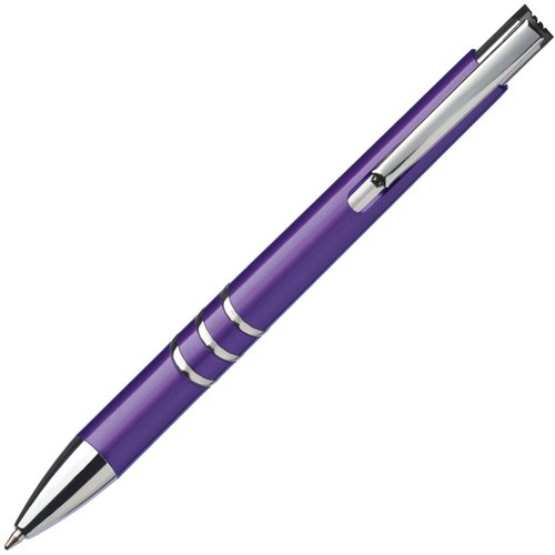 Additional Image 7 - a purple pen with silver cap