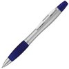 View Image 4 of 5 of Curvy Pen with Highlighter - Silver
