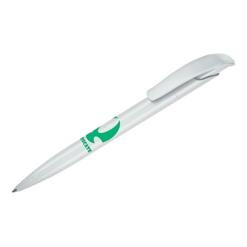 Additional Image 5 - a white pen with green handle