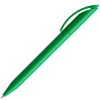 a green pen on a white background