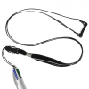 Additional Thumbnail Image 2 - a black and silver strap with a blue pen