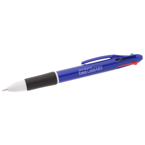 Additional Image 1 - a blue pen with a black cap
