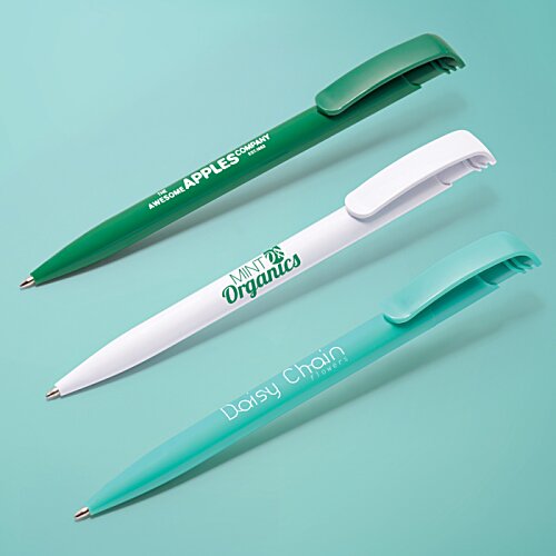 Additional Image 5 - a group of pens on a blue background