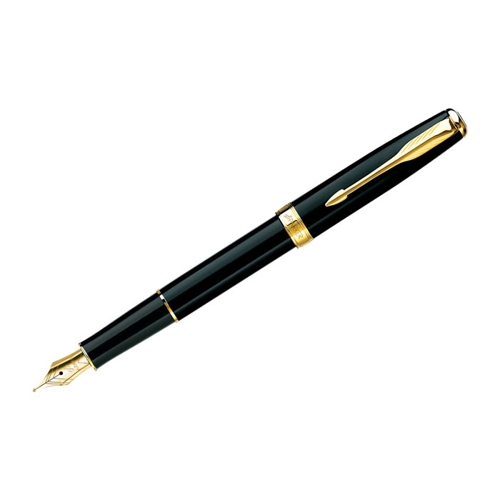 Additional Image 1 - a black pen with a gold cap