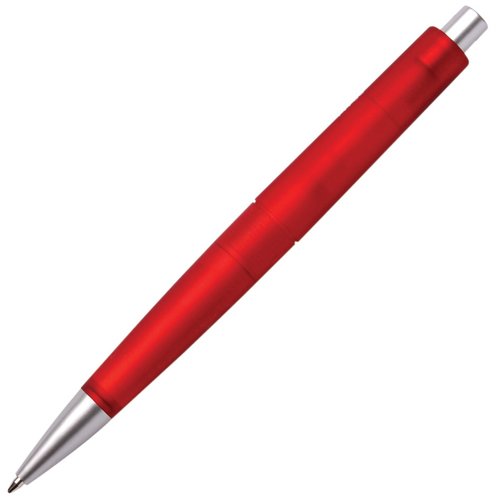 Additional Image 1 - a red pen with silver tips