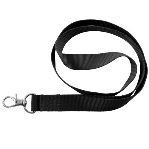 Additional Image 3 - a black strap with a metal hook