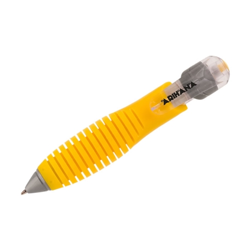 Additional Image 1 - a yellow pen with a silver tip