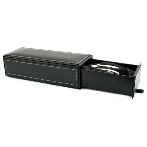 Additional Image 1 - a black rectangular box with a lid open