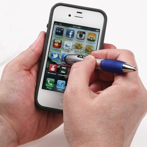 Additional Image 1 - a person holding a phone and a pen