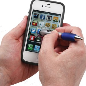Additional Image 1 - a person holding a phone and a pen