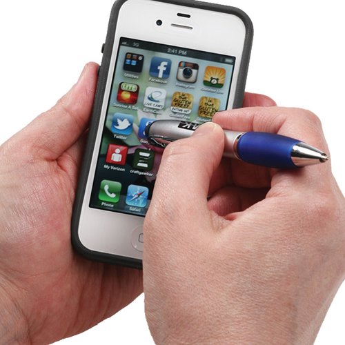 Additional Image 1 - a person holding a phone and a pen