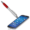 a pen on a cellphone