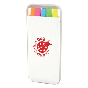 Additional Image 2 - a white rectangular object with colorful markers