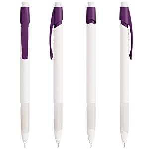 Additional Image 14 - a row of purple and white pens