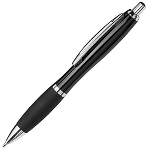 Additional Image 1 - a black pen with silver cap