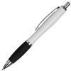 View Image 3 of 3 of DISC Curvy Metal Pen - White