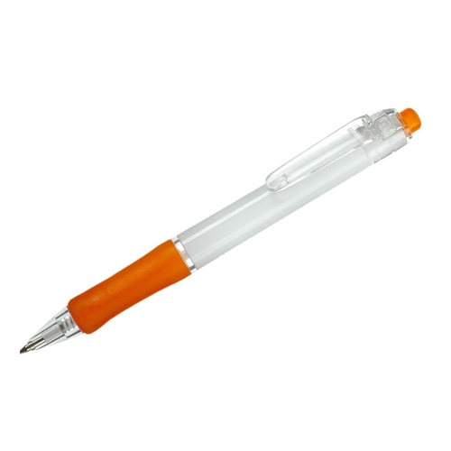 Additional Image 4 - a pen with a white and orange cap