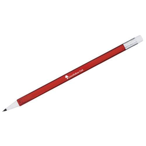 Additional Image 3 - a red pencil with white cap