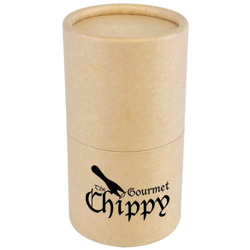Additional Image 1 - a white cylinder with black text