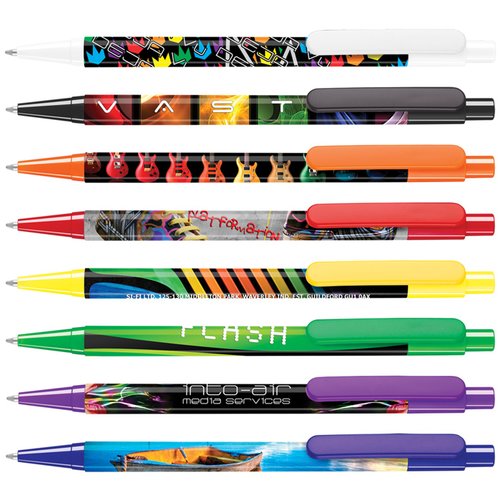 Additional Image 1 - a group of pens in different colors