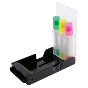 Additional Image 2 - a black holder with three pens in it