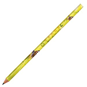 Additional Image 2 - a yellow pencil with a red design