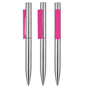 Additional Image 5 - a group of pens with pink caps