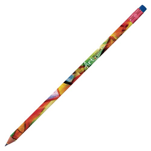 Additional Image 3 - a colorful pencil on a white background
