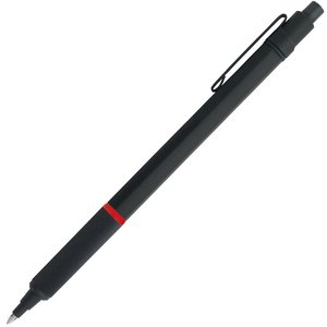 Additional Image 2 - a black pen with a red stripe