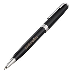 Additional Image 2 - a black pen with silver cap