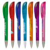 a group of pens in different colors