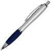 View Image 2 of 3 of DISC Curvy Metal Pen - Silver