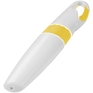 Additional Image 3 - a white and yellow pen