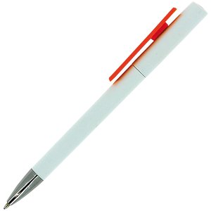 Additional Image 5 - a white pen with red cap