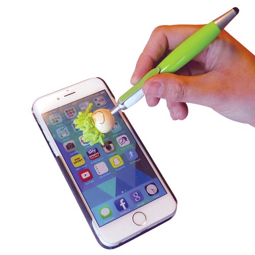 Additional Image 3 - a hand holding a pen and a cell phone