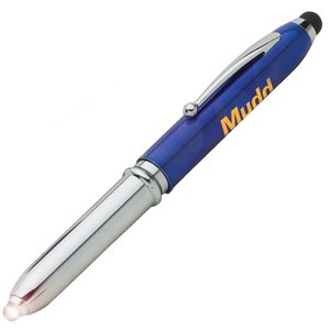 Additional Image 1 - a blue and silver pen