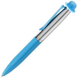 Additional Image 2 - a blue pen with a blue cap