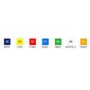 Additional Image 4 - a row of colorful squares