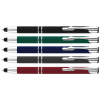 a group of pens in different colors