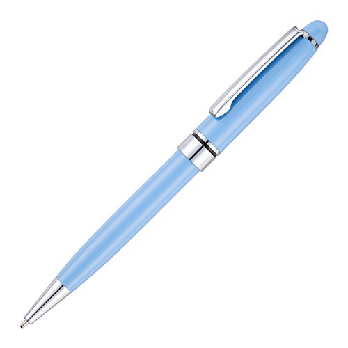 Additional Image 3 - a blue pen with a white cap