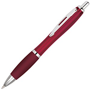 Additional Image 4 - a red pen with silver cap