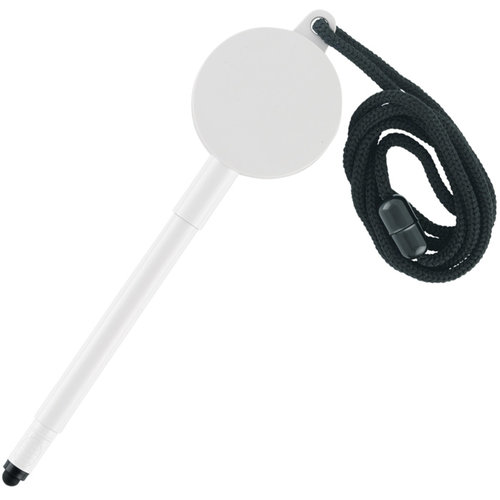 Additional Image 4 - a white circle with black handle