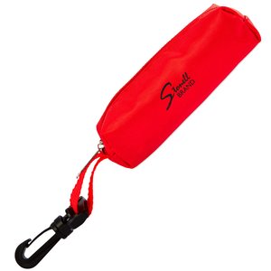 Additional Image 2 - a red object with a black strap