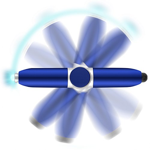 Additional Image 2 - a blue fan with a circular blade