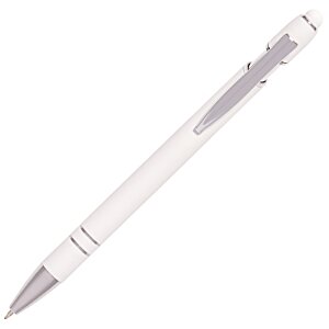 Additional Image 2 - a white pen with grey cap