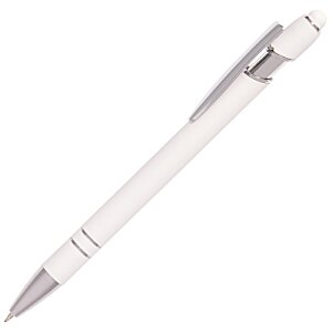 Additional Image 2 - a white pen with a silver cap