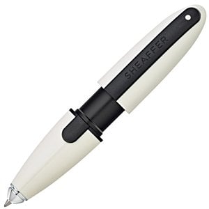 Additional Image 3 - a white pen with black handle