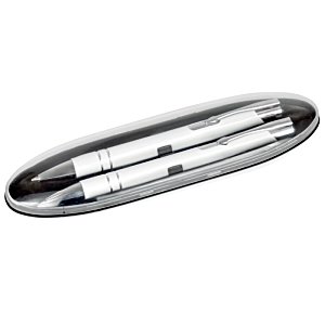 Additional Image 1 - a silver oval object with a white background