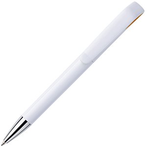 Additional Image 1 - a white pen with a silver tip